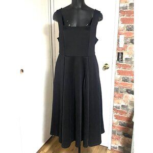 NEW Torrid Black Sleeveless Square Neck Fit & Flare Dress in Black Size L